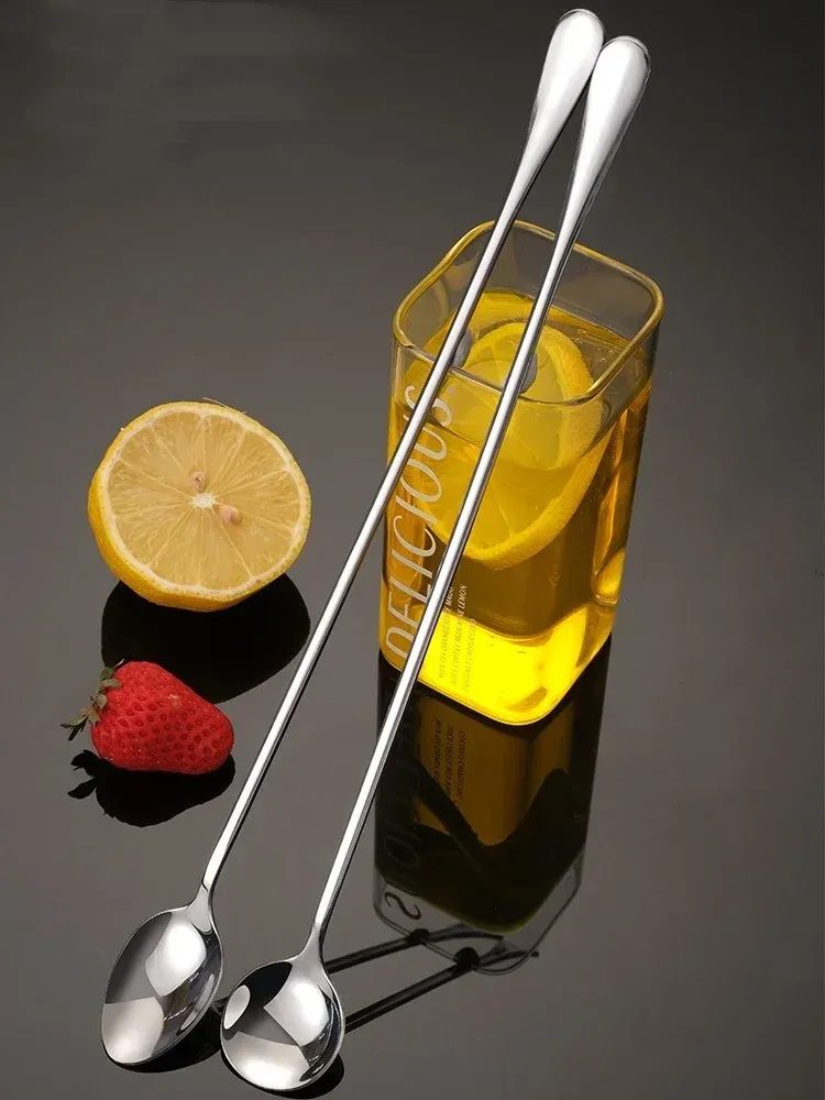 Cuillère à glace étendue en acier inoxydable