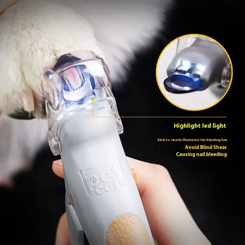 Coupe-ongles LED pour animaux de compagnie