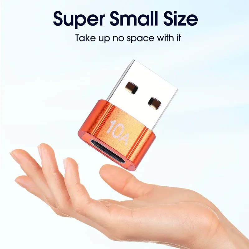 Adaptateur USB-C connecté à un ordinateur portable