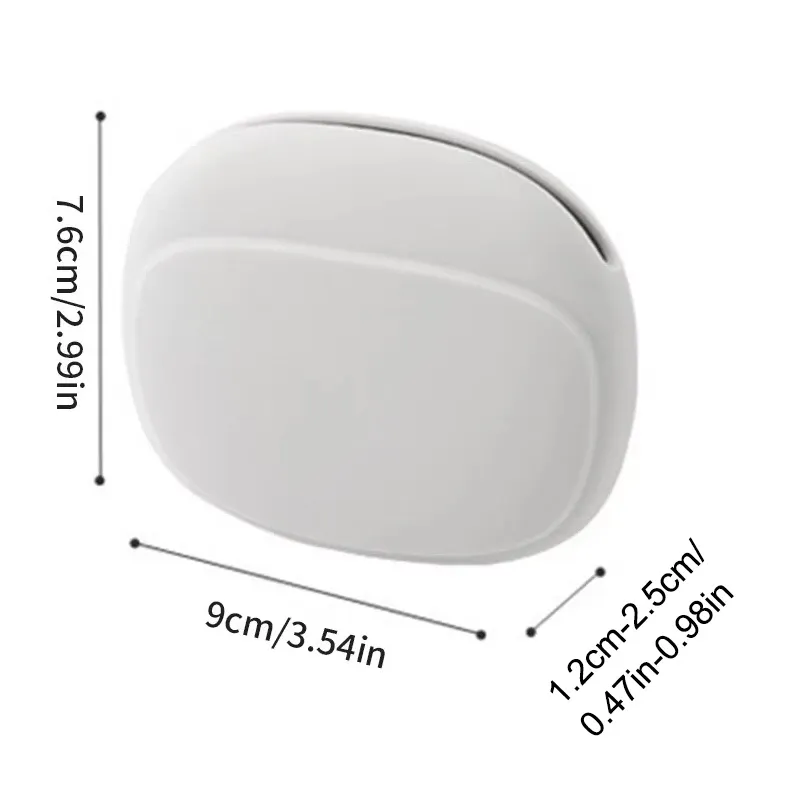 Sac de rangement multifonctionnel en silicone pour câbles de données et chargeurs de téléphone Questisauna 6
