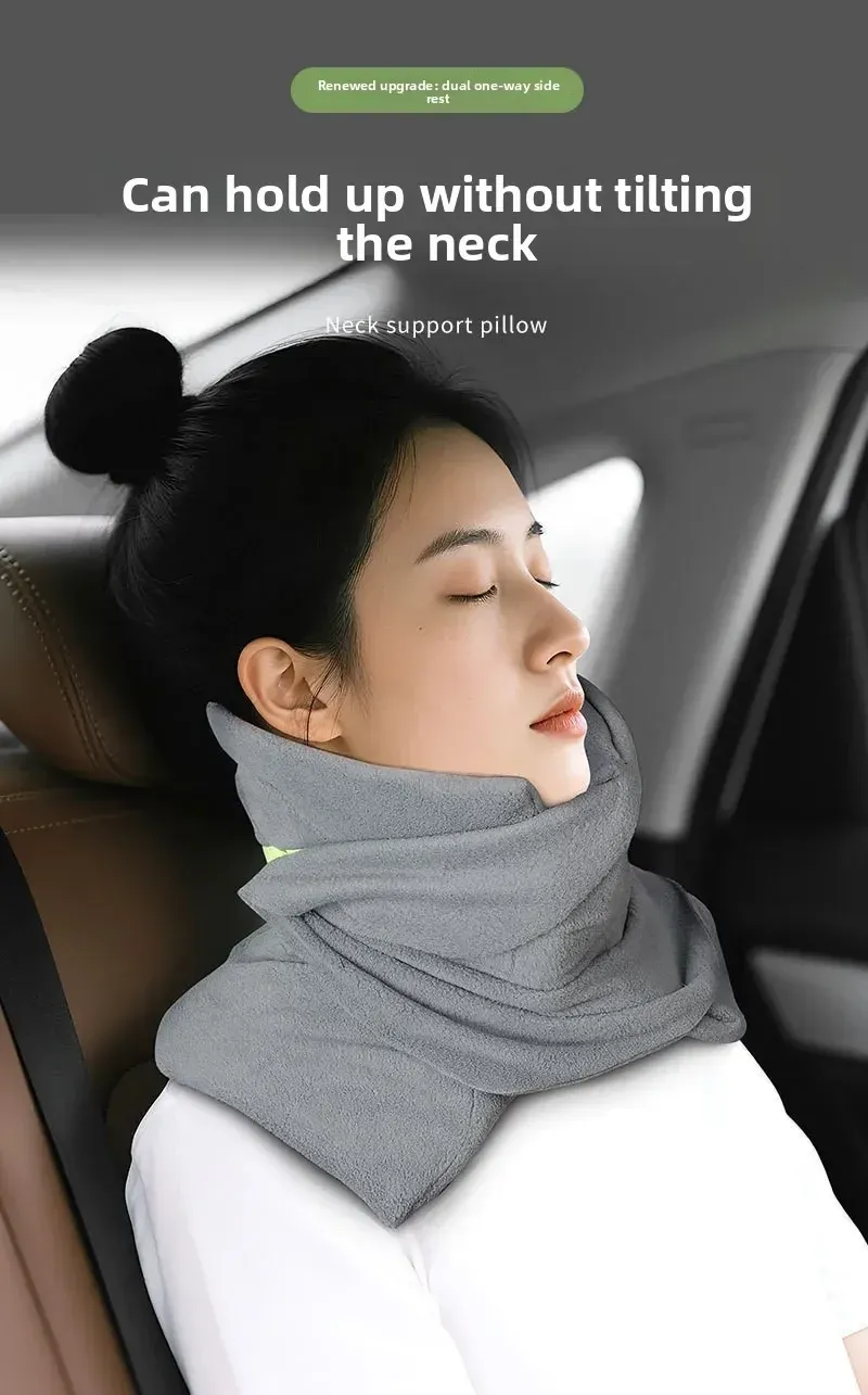 Vue détaillée du coussin de soutien ergonomique en forme de U