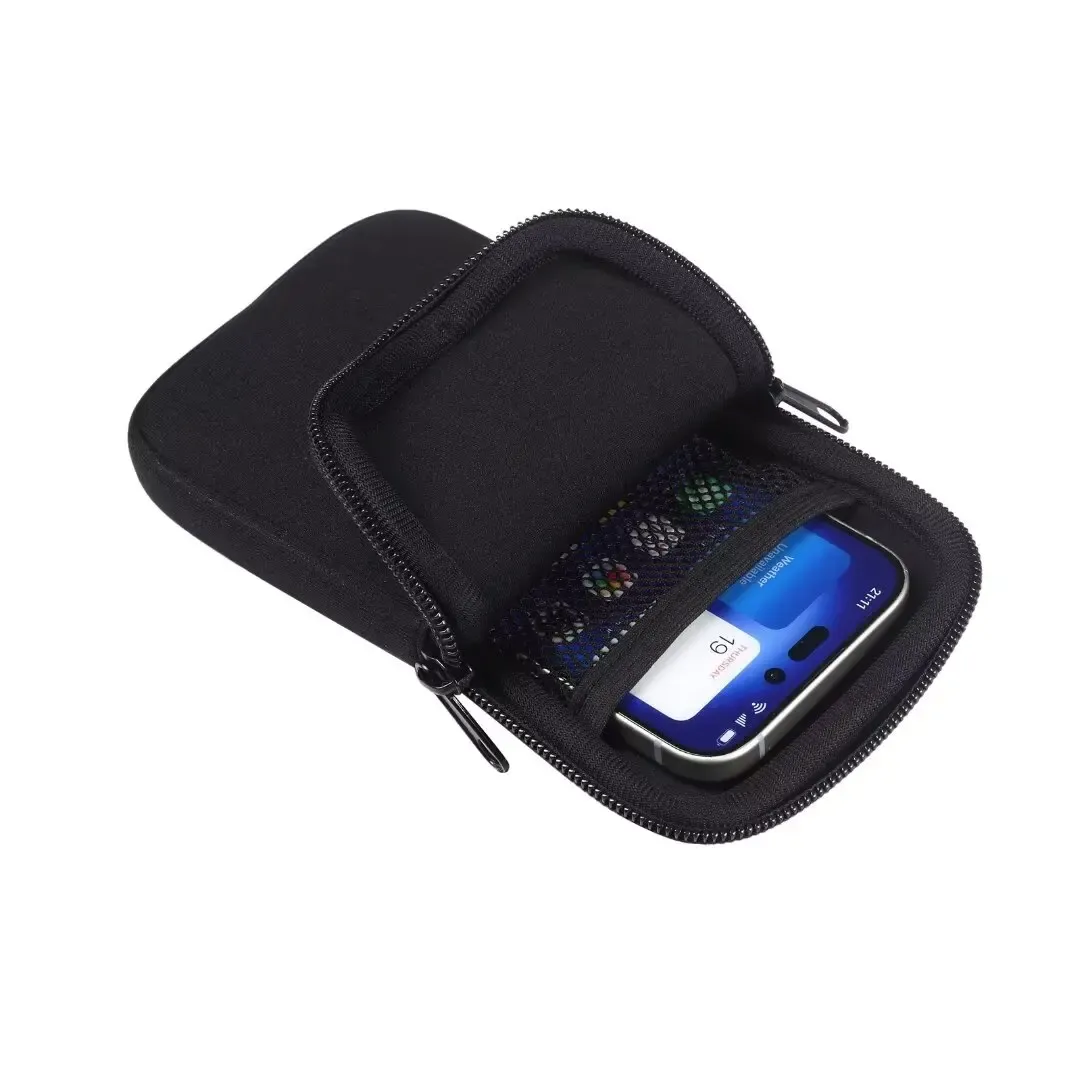 Pochette étanche universelle pour smartphone avec clip de ceinture et bandoulière, compatible iPhone, Samsung et Xiaomi (écran de 4,7 à 7,2 pouces) 3