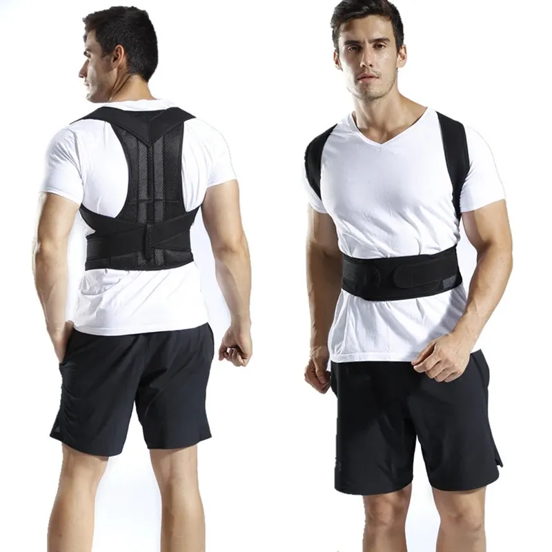 Correcteur de posture porté lors d'une activité