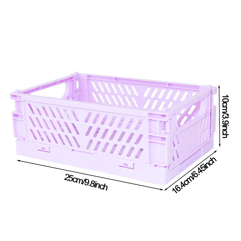 Boîtes de rangement pliables multifonctions pour la maison et le bureau, organisateur de maquillage 17