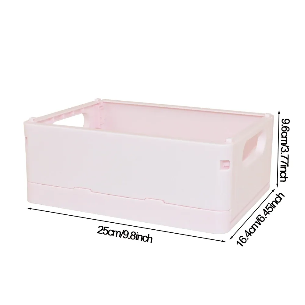 Boîtes de rangement pliables multifonctions pour la maison et le bureau, organisateur de maquillage 20