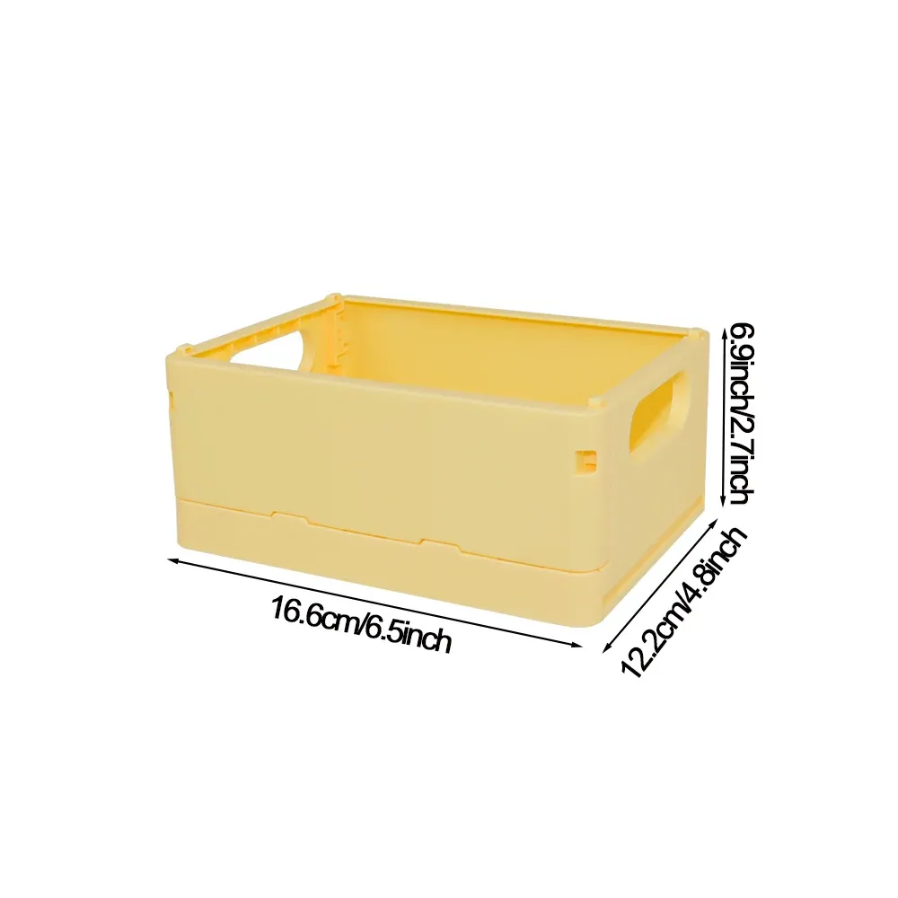 Boîtes de rangement pliables multifonctions pour la maison et le bureau, organisateur de maquillage 19