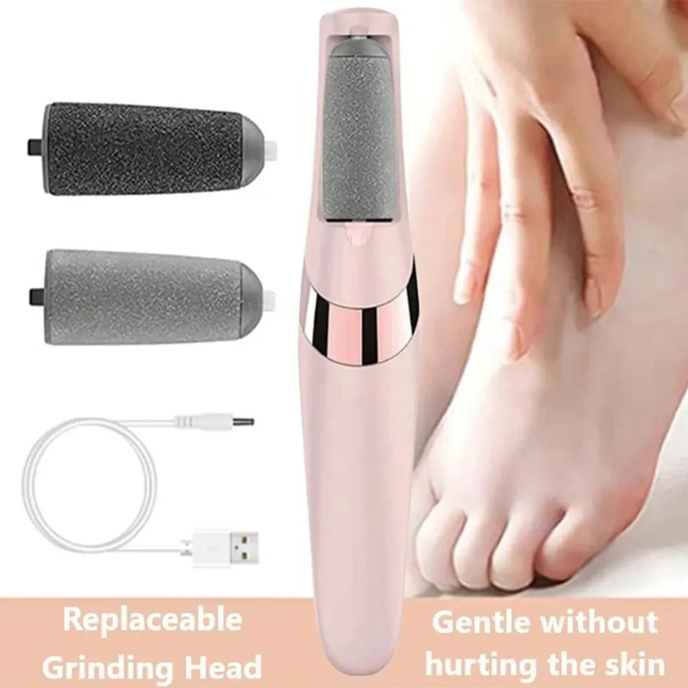 Râpe électrique rechargeable pour pieds, élimination des callosités et de la peau sèche 3
