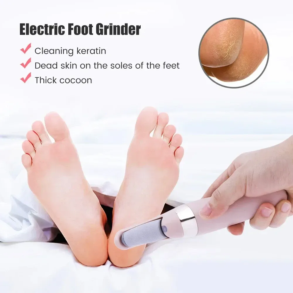 Lime électrique pour pieds, détail de la tête