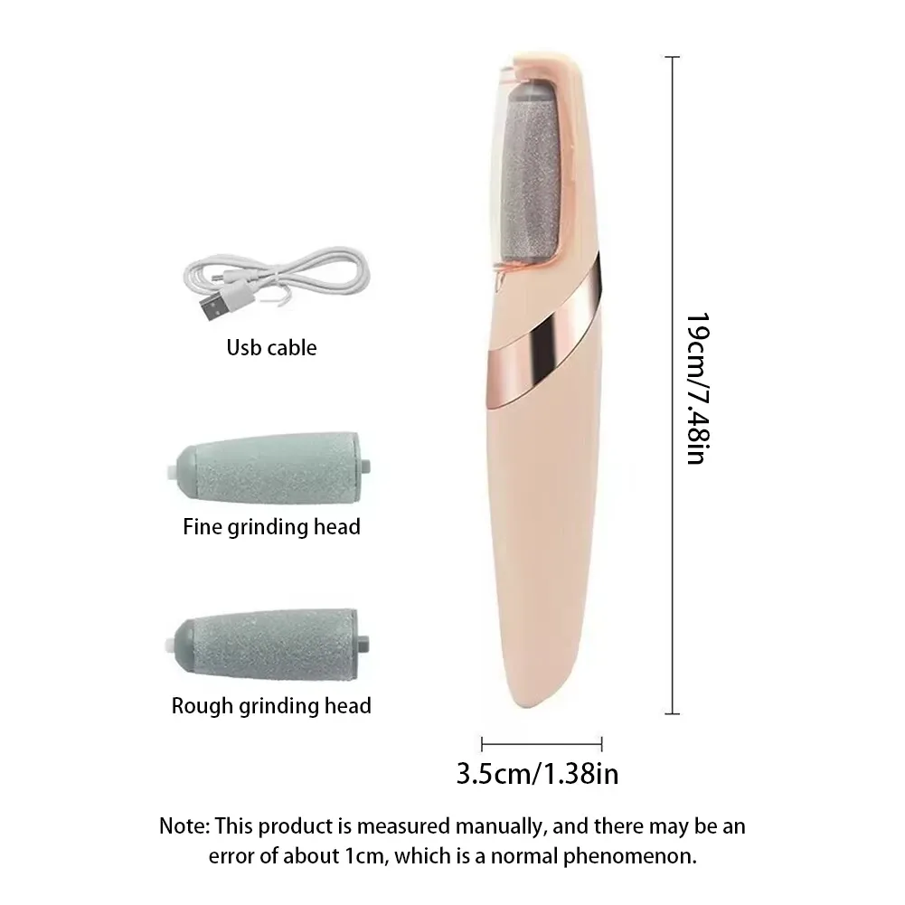 Lime électrique pour pieds, contenu du coffret