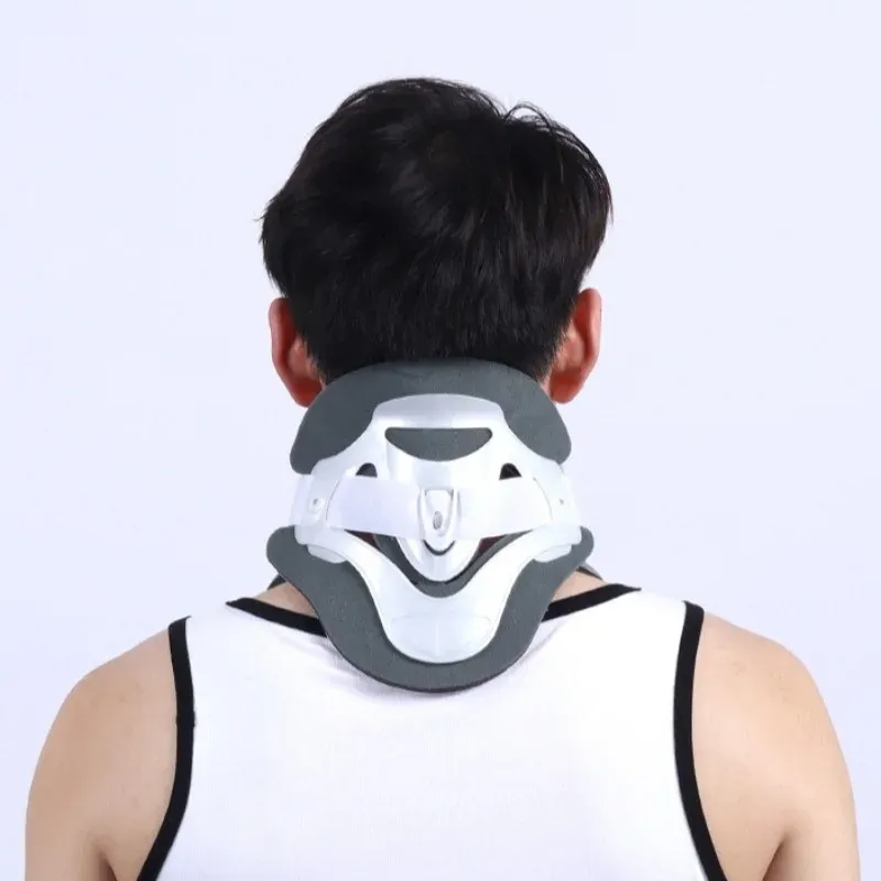 Dispositif de traction cervicale réglable en hauteur à 6 niveaux, avec correcteur de posture et soutien cervical 5