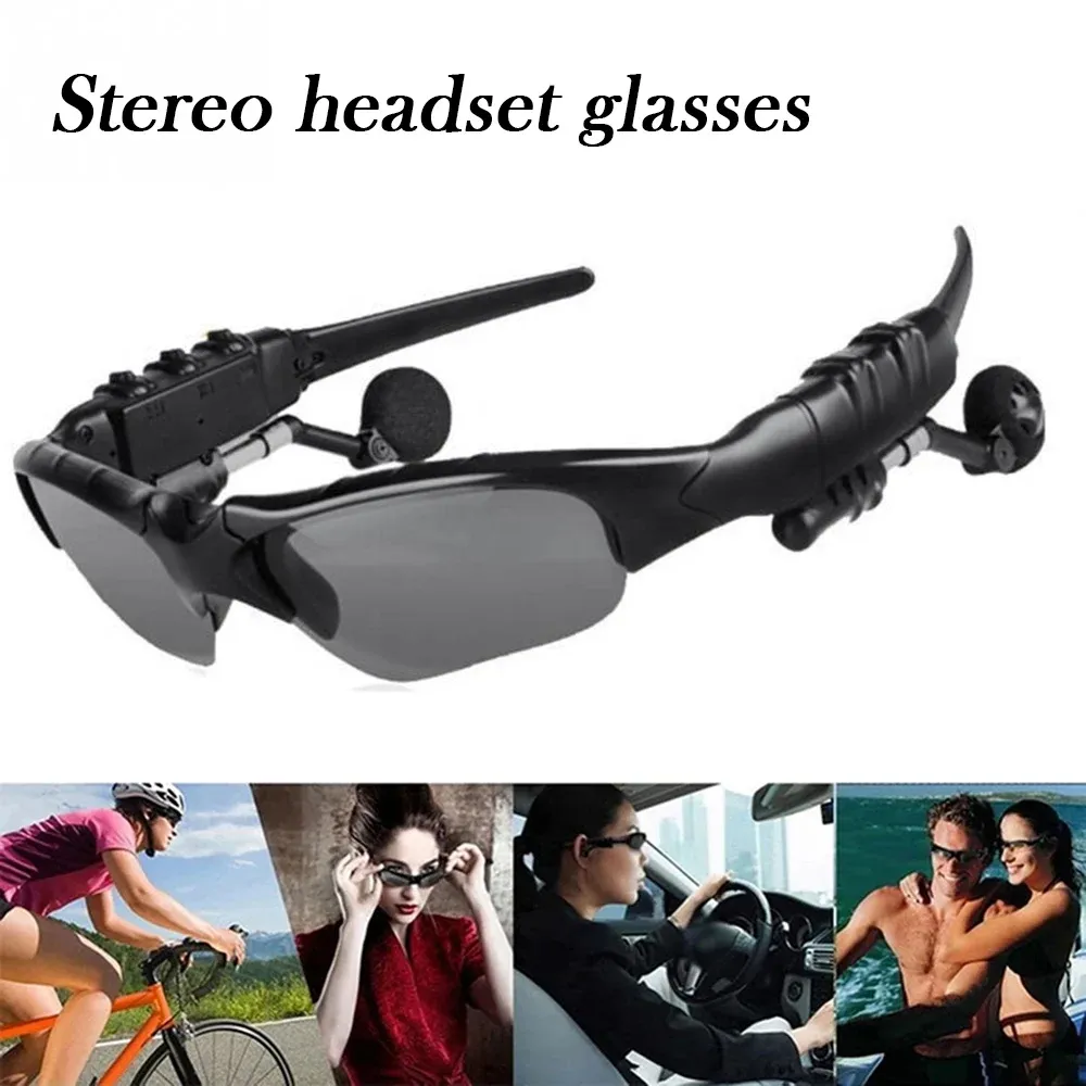Lunettes de soleil connectées Bluetooth avec écouteurs stéréo, verres polarisés et protection UV pour la randonnée 3