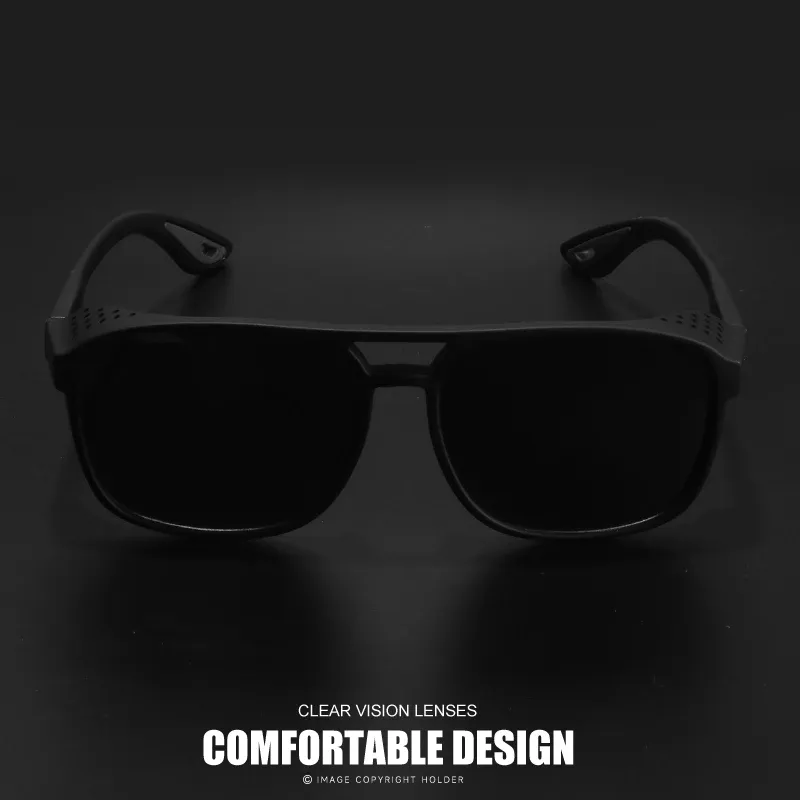 Lunettes de soleil de sport polarisées coupe-vent UV400 pour le cyclisme et la course à pied 4