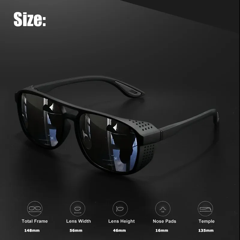 Détail des lunettes de sport