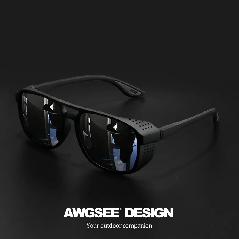 Lunettes de soleil de sport polarisées coupe-vent UV400 pour le cyclisme et la course à pied 7