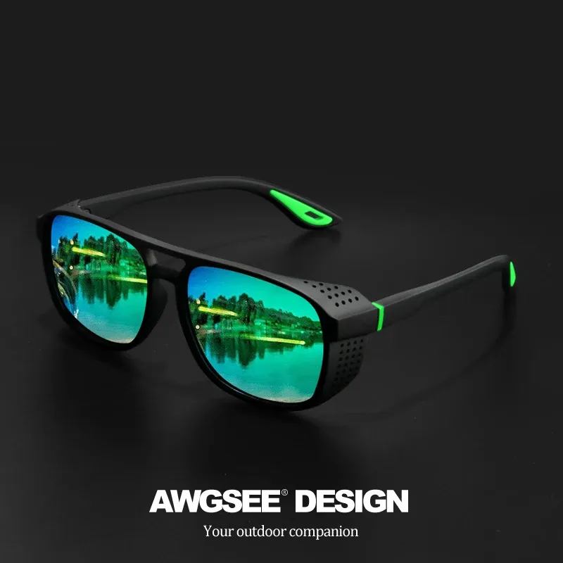 Lunettes de soleil de sport polarisées coupe-vent UV400 pour le cyclisme et la course à pied 10