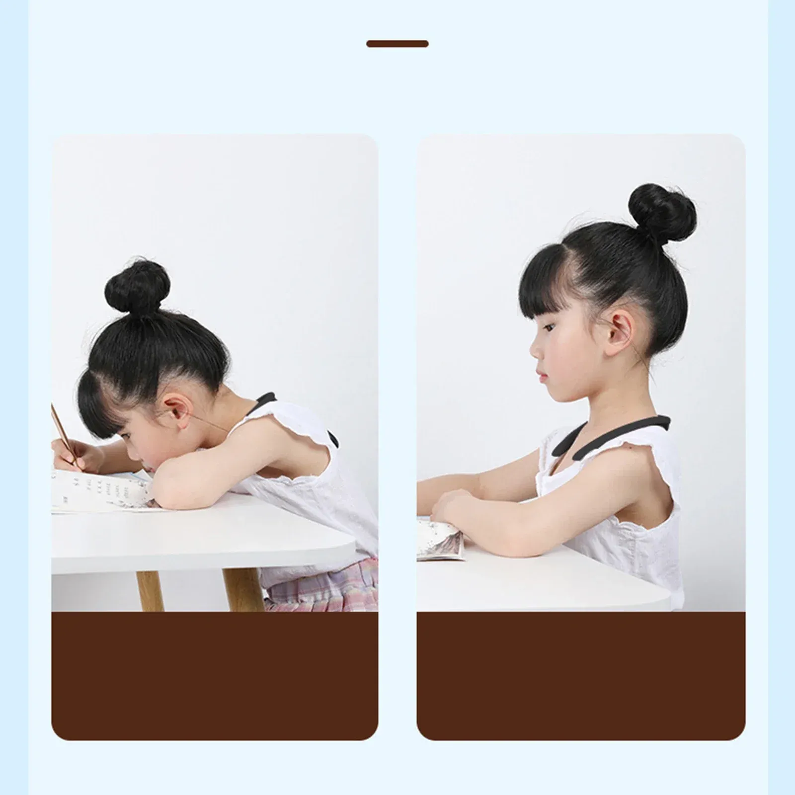 Correcteur de posture intelligent Miicro à vibration, rappel de posture pour le dos et le cou, pour enfants et adultes 4