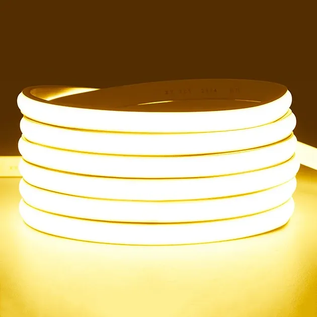 Bande LED COB 220 V avec prise européenne, ruban lumineux flexible pour la décoration de la cuisine et de la maison (avec ou sans interrupteur) 8