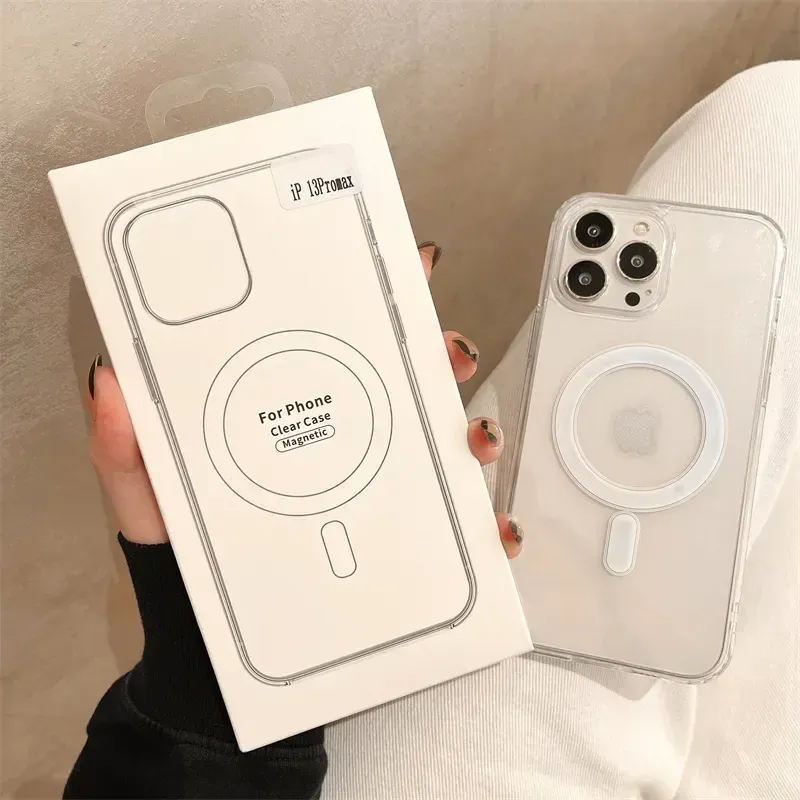 Coque de protection transparente pour iPhone, vue de détail