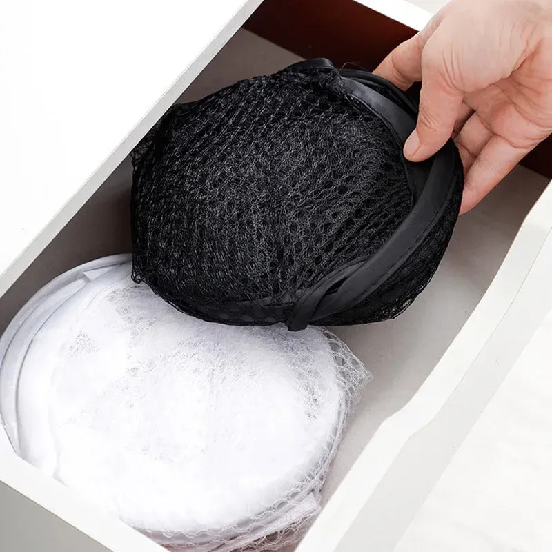 Panier à linge pliable en maille pop-up, panier à vêtements portable et ventilé, rangement facile, sac de rangement pour vêtements de salle de bain 3