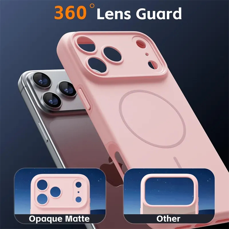 Coque magnétique en silicone vue détaillée