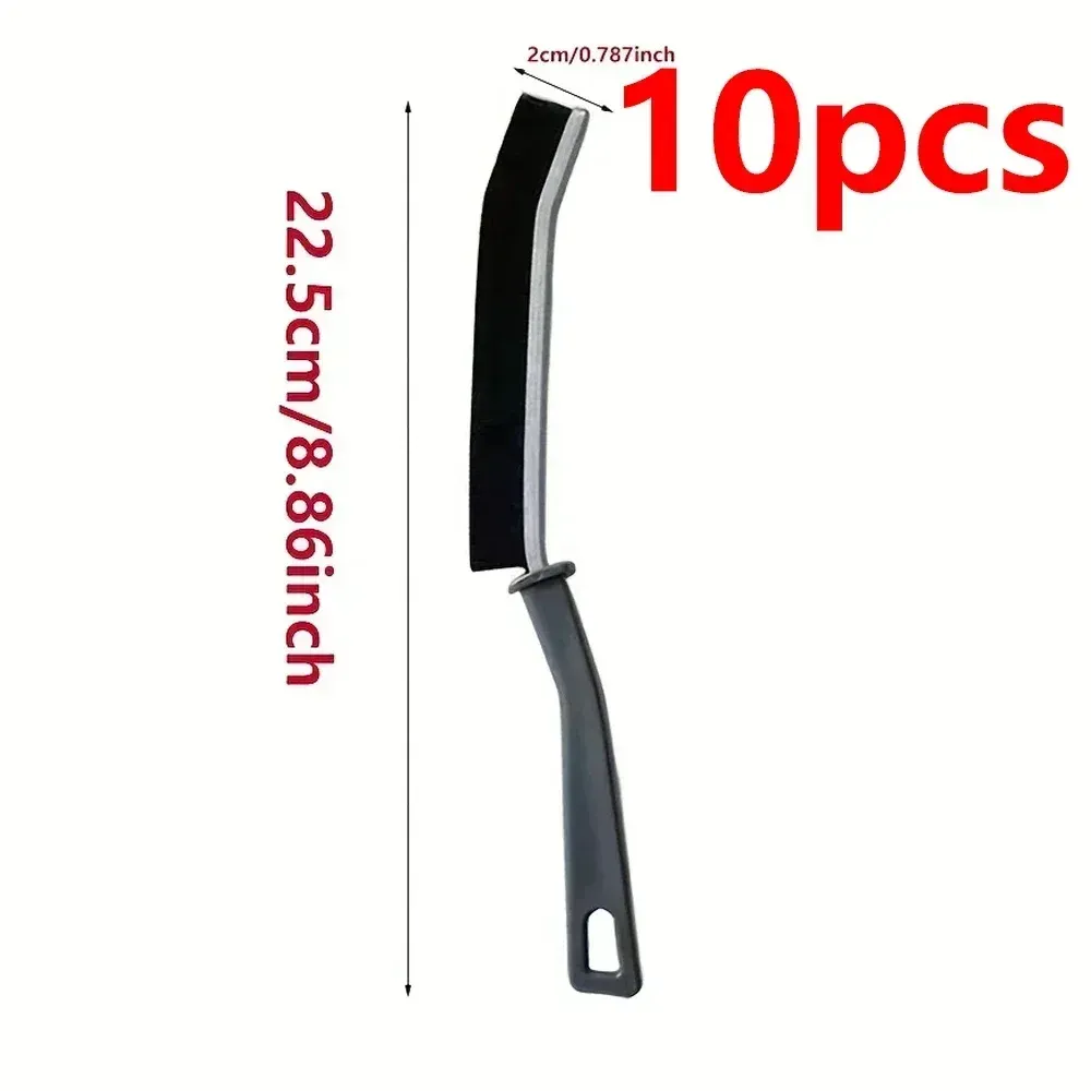 Brosse de nettoyage pour vitres et joints de carrelage à poils durs 11