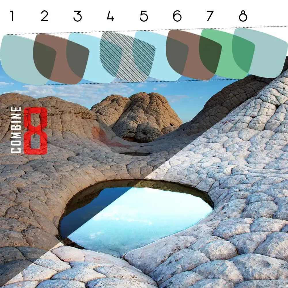 Verres de remplacement polarisés OOWLIT pour lunettes de soleil Oakley Holbrook OO9102 4