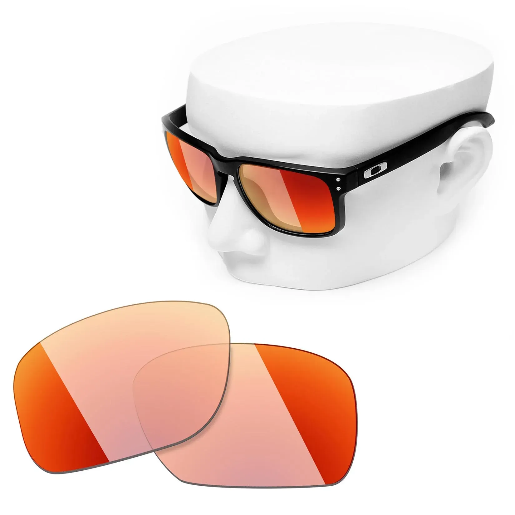 Verres de remplacement polarisés OOWLIT pour lunettes de soleil Oakley Holbrook OO9102 30