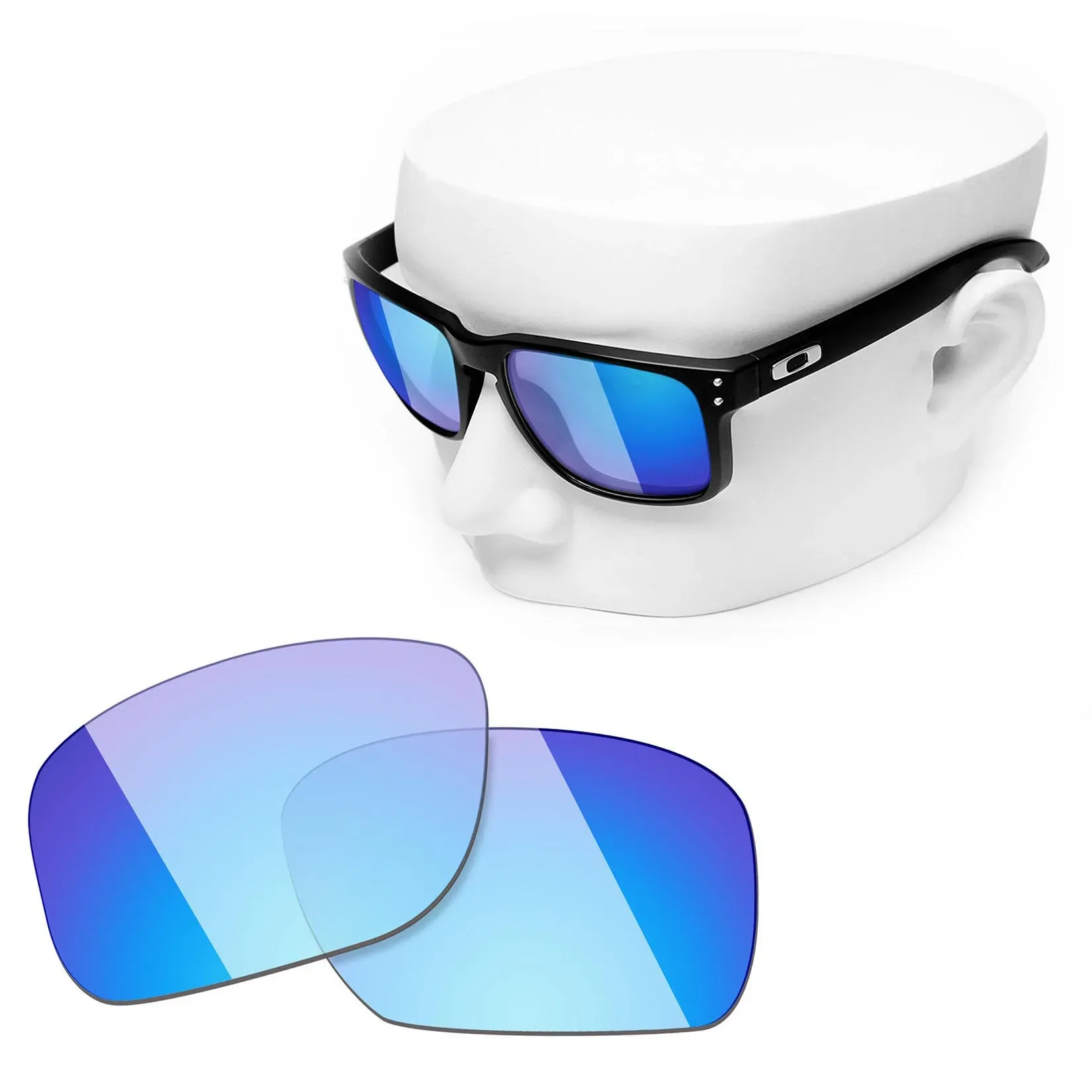 Verres de remplacement polarisés OOWLIT pour lunettes de soleil Oakley Holbrook OO9102 29