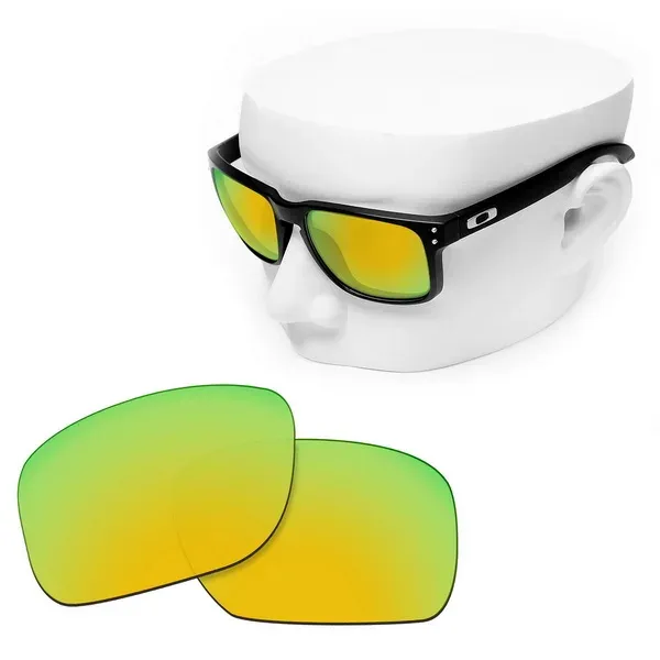 Verres de remplacement polarisés OOWLIT pour lunettes de soleil Oakley Holbrook OO9102 44