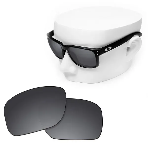 Verres de remplacement polarisés OOWLIT pour lunettes de soleil Oakley Holbrook OO9102 36