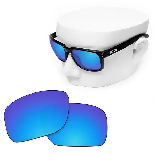 Verres de remplacement polarisés OOWLIT pour lunettes de soleil Oakley Holbrook OO9102 39
