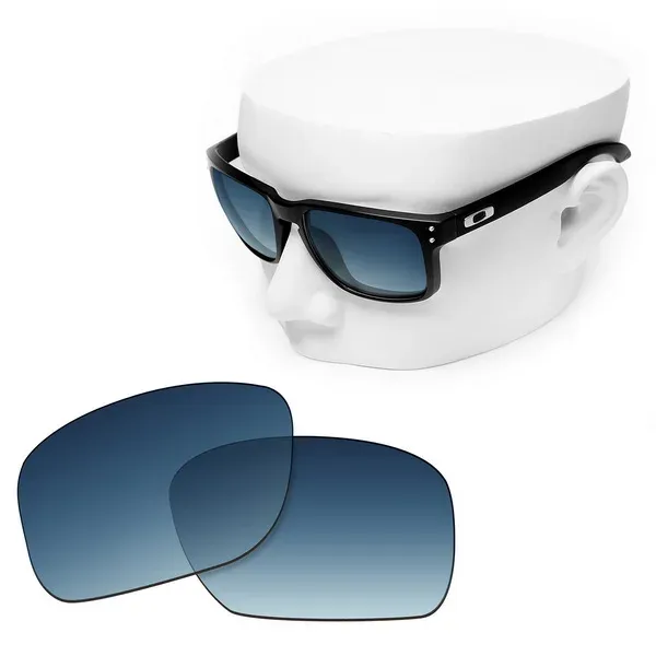 Verres de remplacement polarisés OOWLIT pour lunettes de soleil Oakley Holbrook OO9102 38