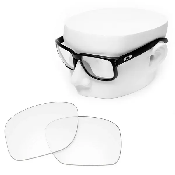 Verres de remplacement polarisés OOWLIT pour lunettes de soleil Oakley Holbrook OO9102 18
