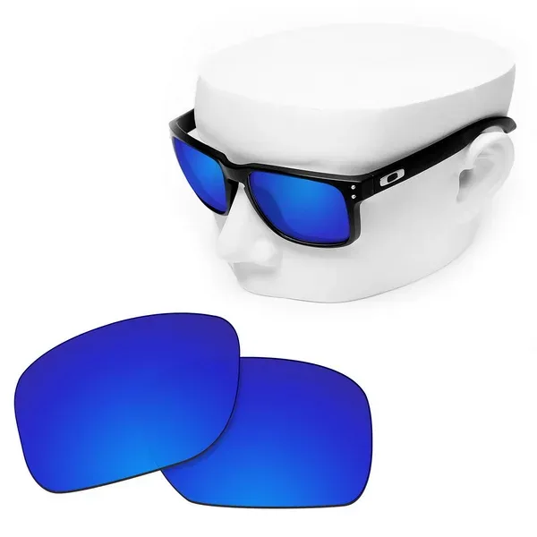Verres de remplacement polarisés OOWLIT pour lunettes de soleil Oakley Holbrook OO9102 16