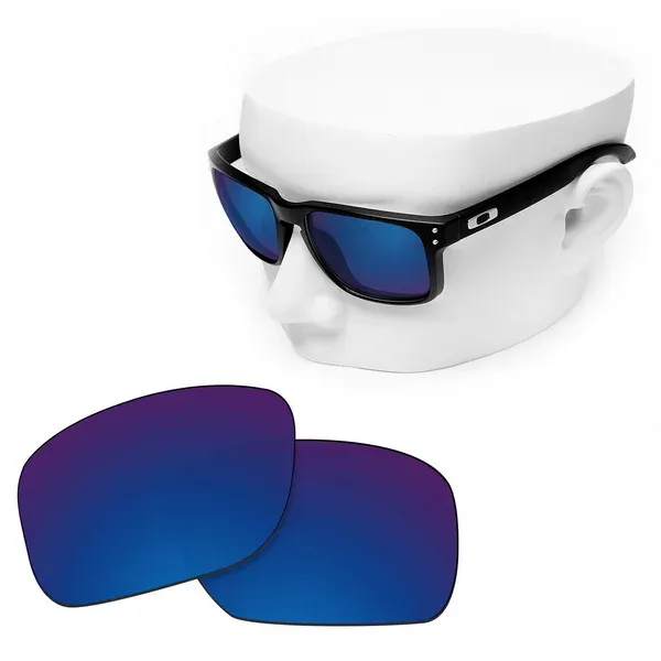 Verres de remplacement polarisés OOWLIT pour lunettes de soleil Oakley Holbrook OO9102 9