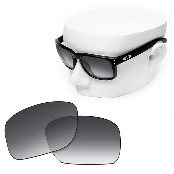 Verres de remplacement polarisés OOWLIT pour lunettes de soleil Oakley Holbrook OO9102 10