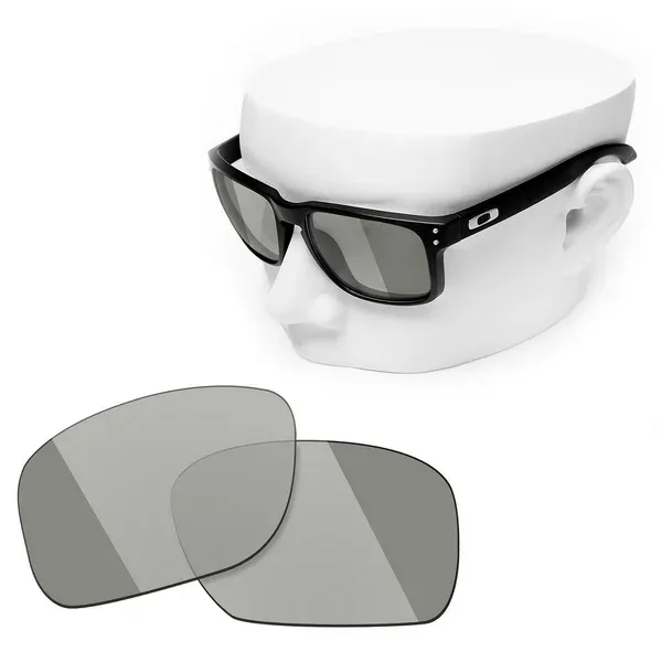 Verres de remplacement polarisés OOWLIT pour lunettes de soleil Oakley Holbrook OO9102 25
