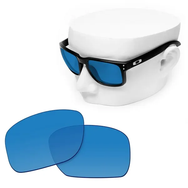 Verres de remplacement polarisés OOWLIT pour lunettes de soleil Oakley Holbrook OO9102 28