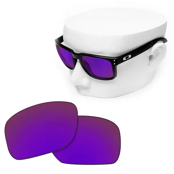 Verres de remplacement polarisés OOWLIT pour lunettes de soleil Oakley Holbrook OO9102 20