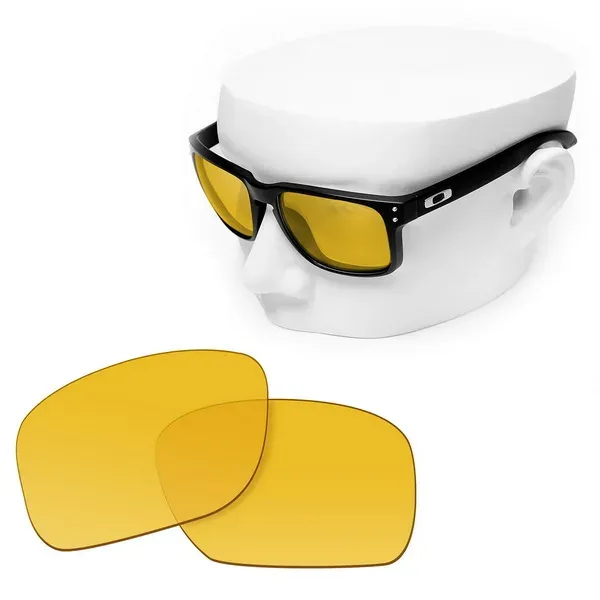 Verres de remplacement polarisés OOWLIT pour lunettes de soleil Oakley Holbrook OO9102 31