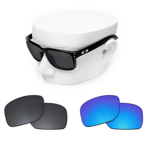 Verres de remplacement polarisés OOWLIT pour lunettes de soleil Oakley Holbrook OO9102 42