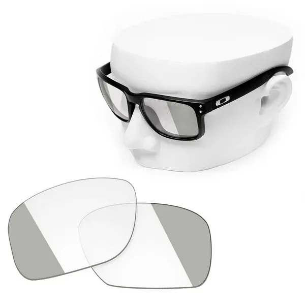Verres de remplacement polarisés OOWLIT pour lunettes de soleil Oakley Holbrook OO9102 45