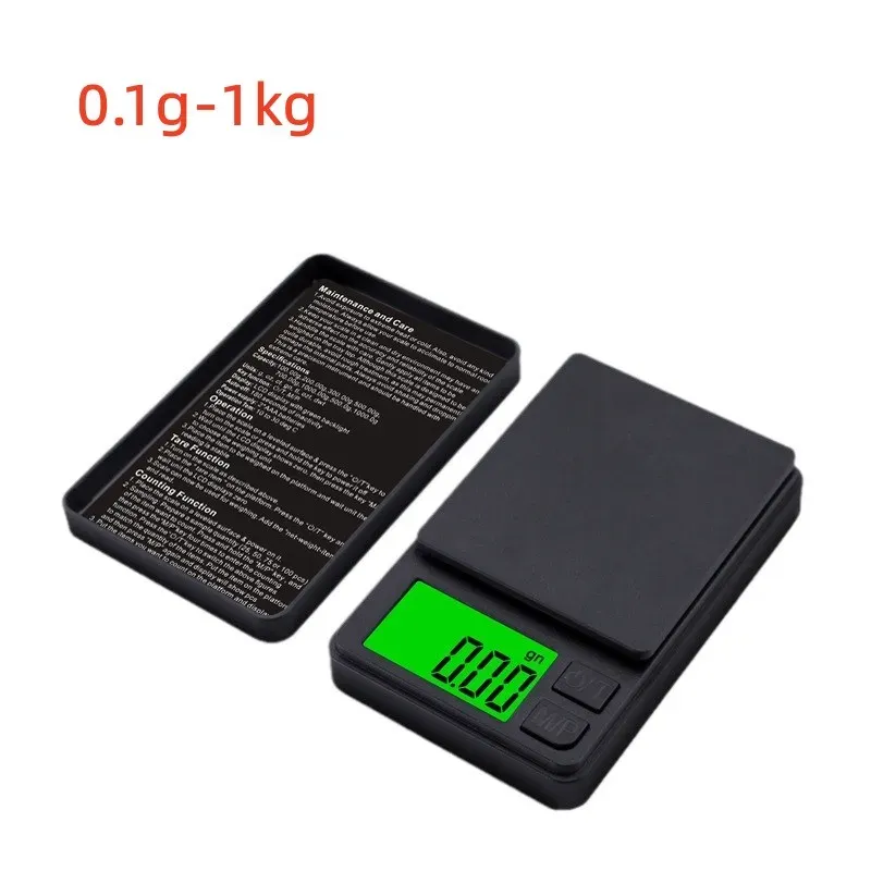 Balance numérique de poche miniature 100/500 g, précision 0,01 g, pour bijoux et cuisine 7