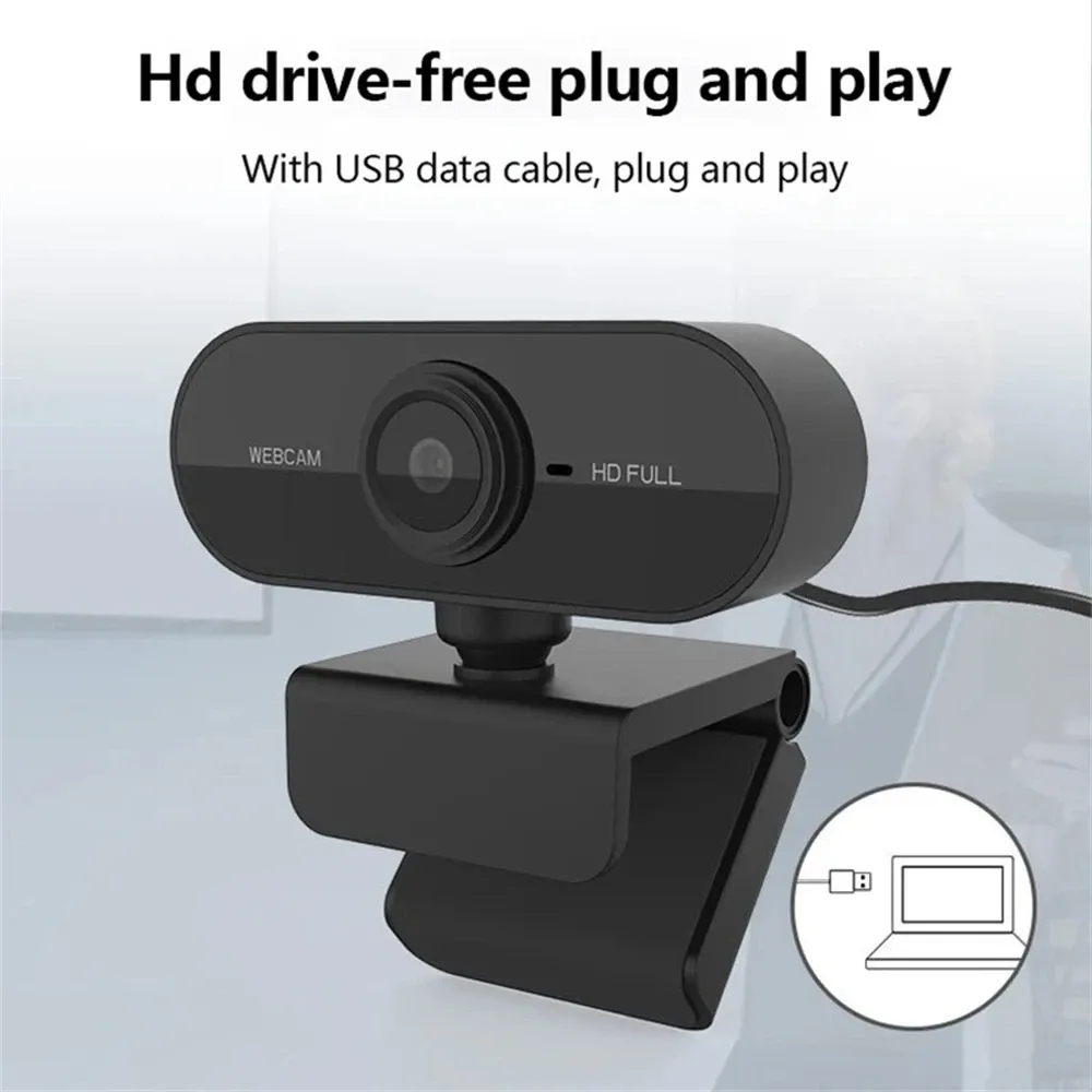 Webcam HD, qualité d'image en gros plan