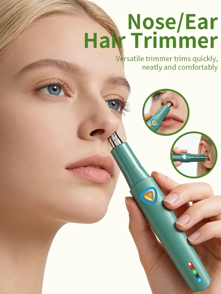 Tondeuse pour oreilles et nez, détail des lames