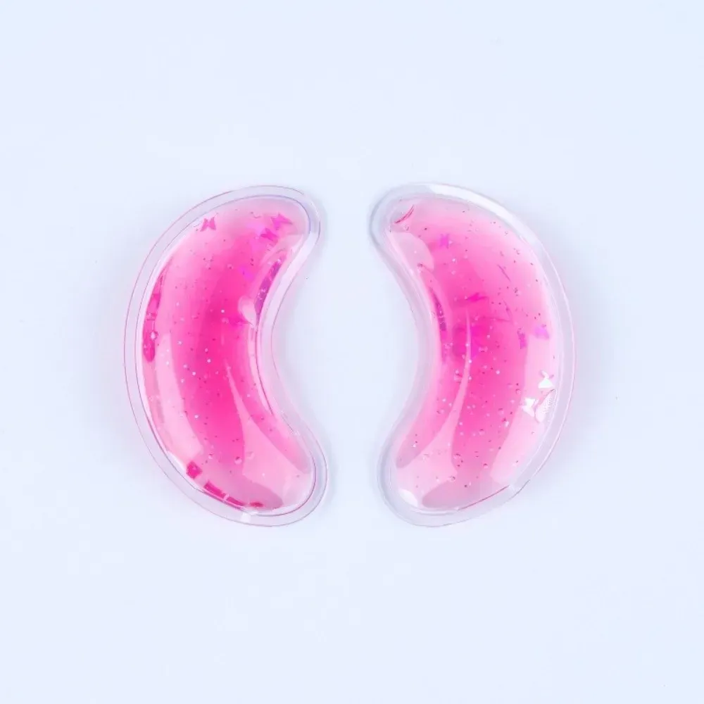 Patchs oculaires en gel réutilisables chauds et froids, effet glacé pour fatigue oculaire, gonflements et cernes 9