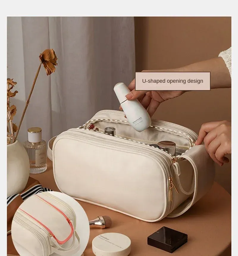 Trousse de toilette Style A, compartiments