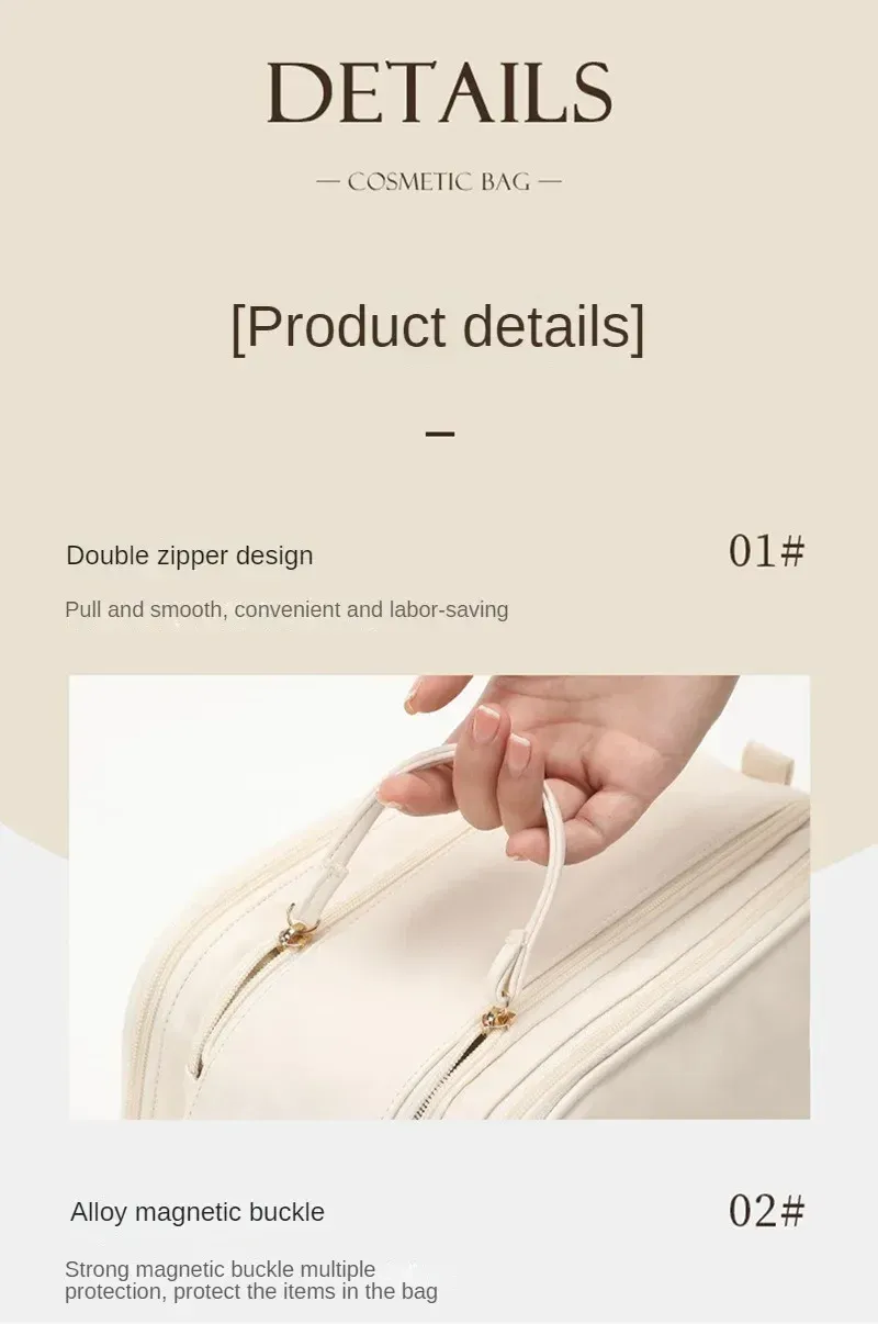 Trousse de toilette Style A, vue complète