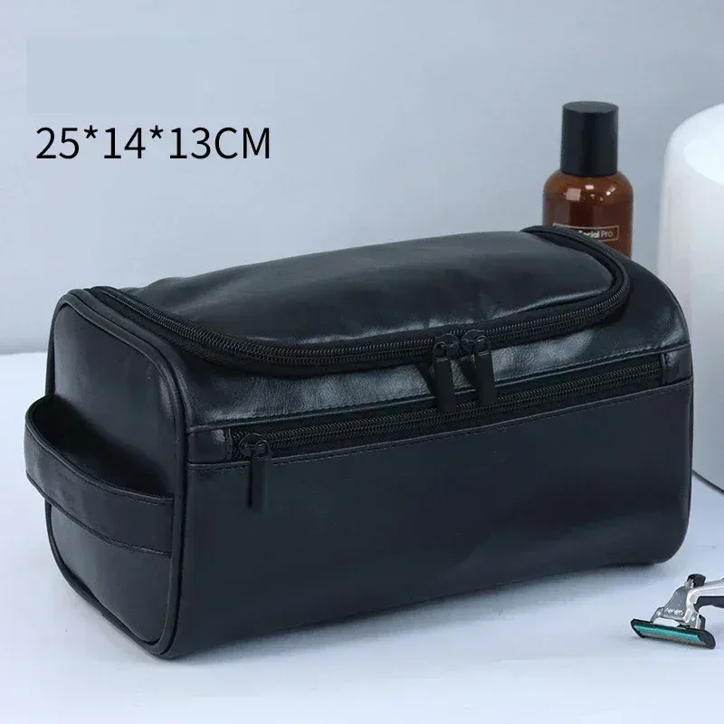 Trousse de toilette imperméable grande capacité pour hommes et femmes, organisateur de voyage et sac de maquillage 11