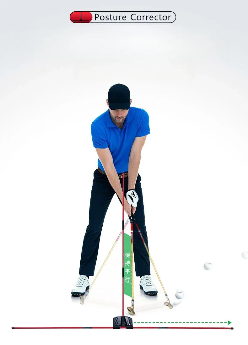 Correcteur de swing de golf JZQ022 en situation d'entraînement